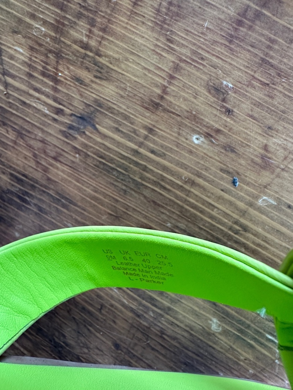Franco Sarto Neon Lime Ankle-Strap Sandals - Picture 5 of 5
